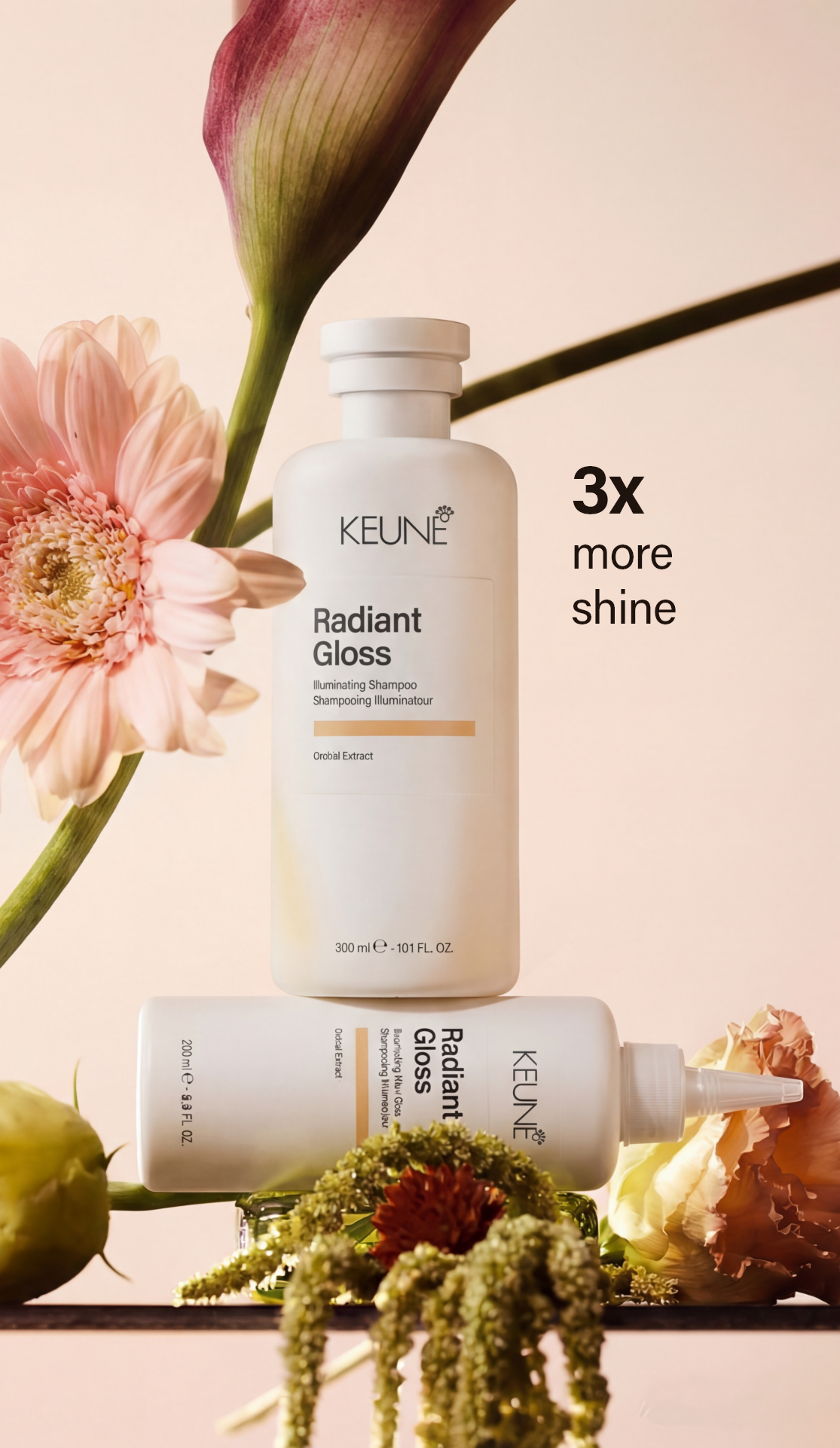 How to treat dry, dull hair? Try the deep-conditioning Radiant Gloss Mask for luminous, radiant hair and frizz free, perfect Keune hair mask, designed to restore moisture and boost 3x shine